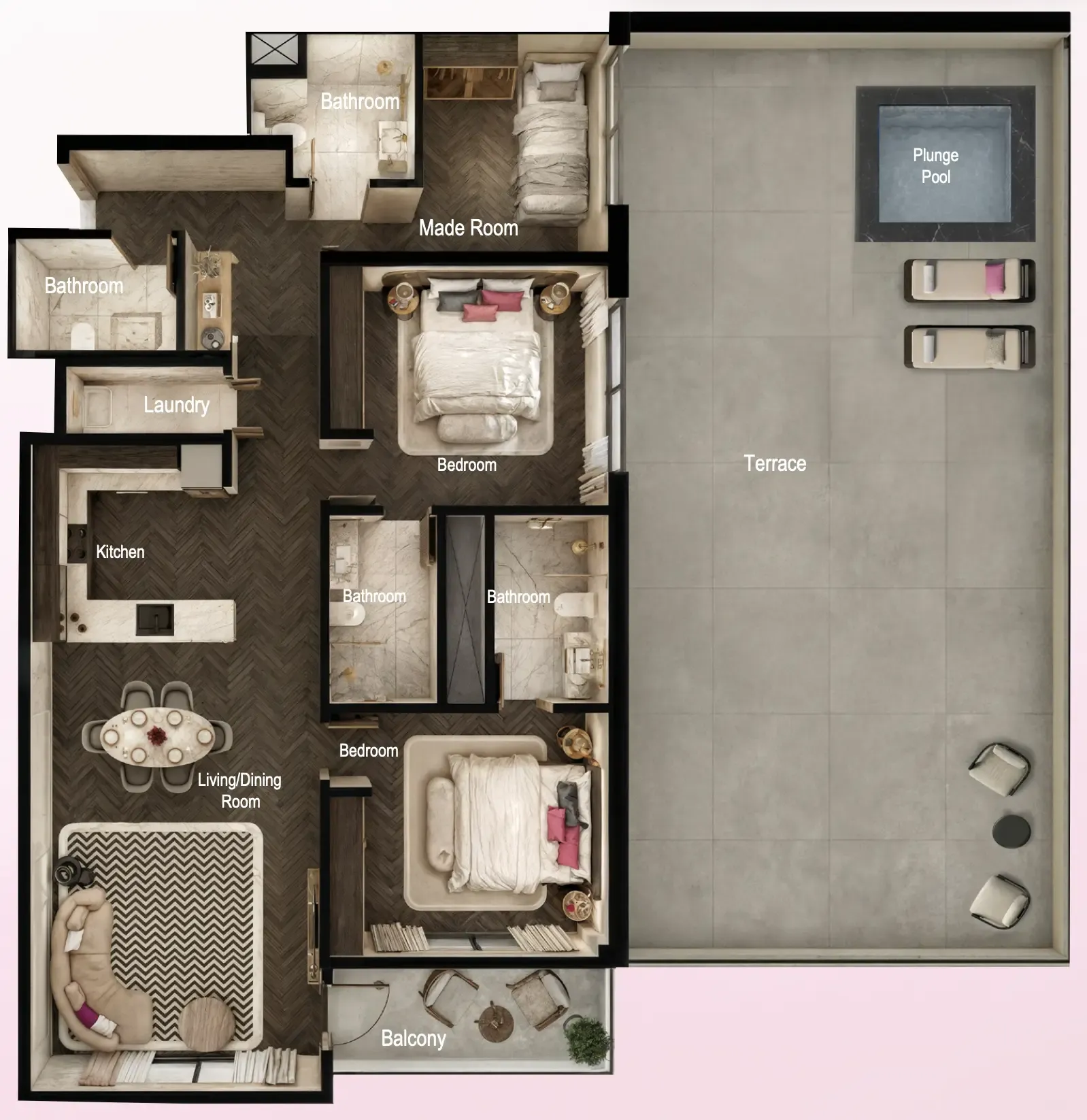 Prestige One Developments Fauchon Residences floor plan
