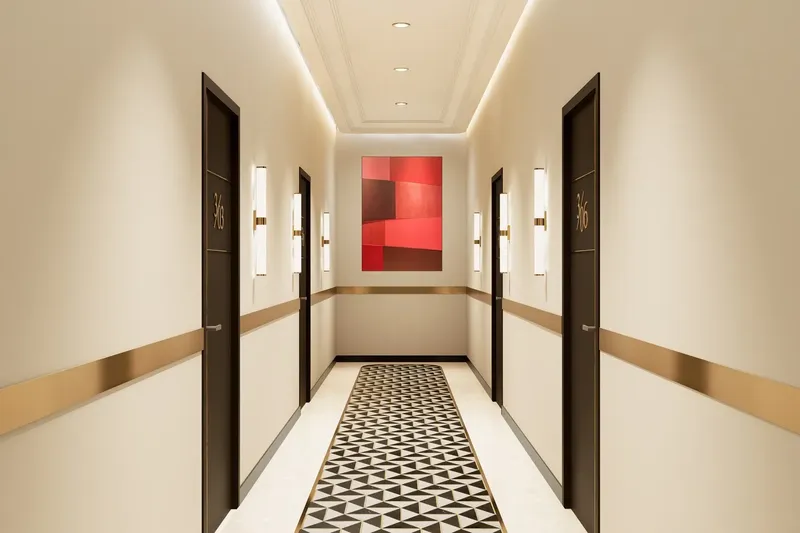 Lobby at Fauchon Residences in Al Satwa Dubai