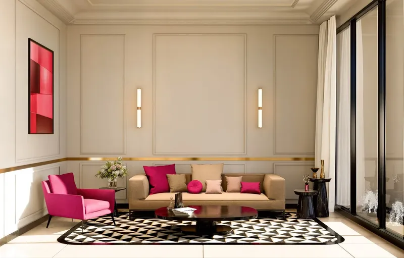 Lobby at Fauchon Residences in Al Satwa Dubai