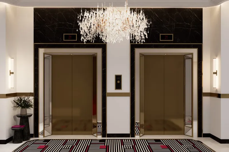 Lobby at Fauchon Residences in Al Satwa Dubai