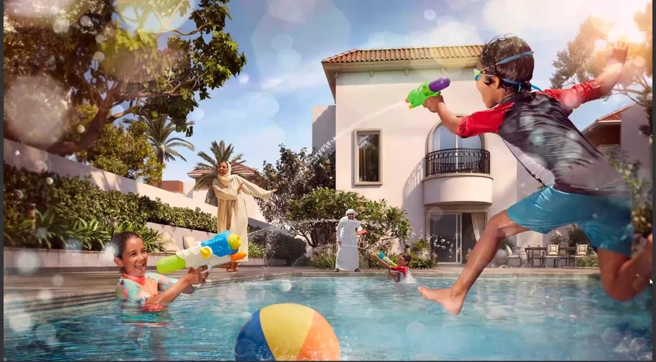 Private Swimming Pool amenity image at Fay Alreeman 2