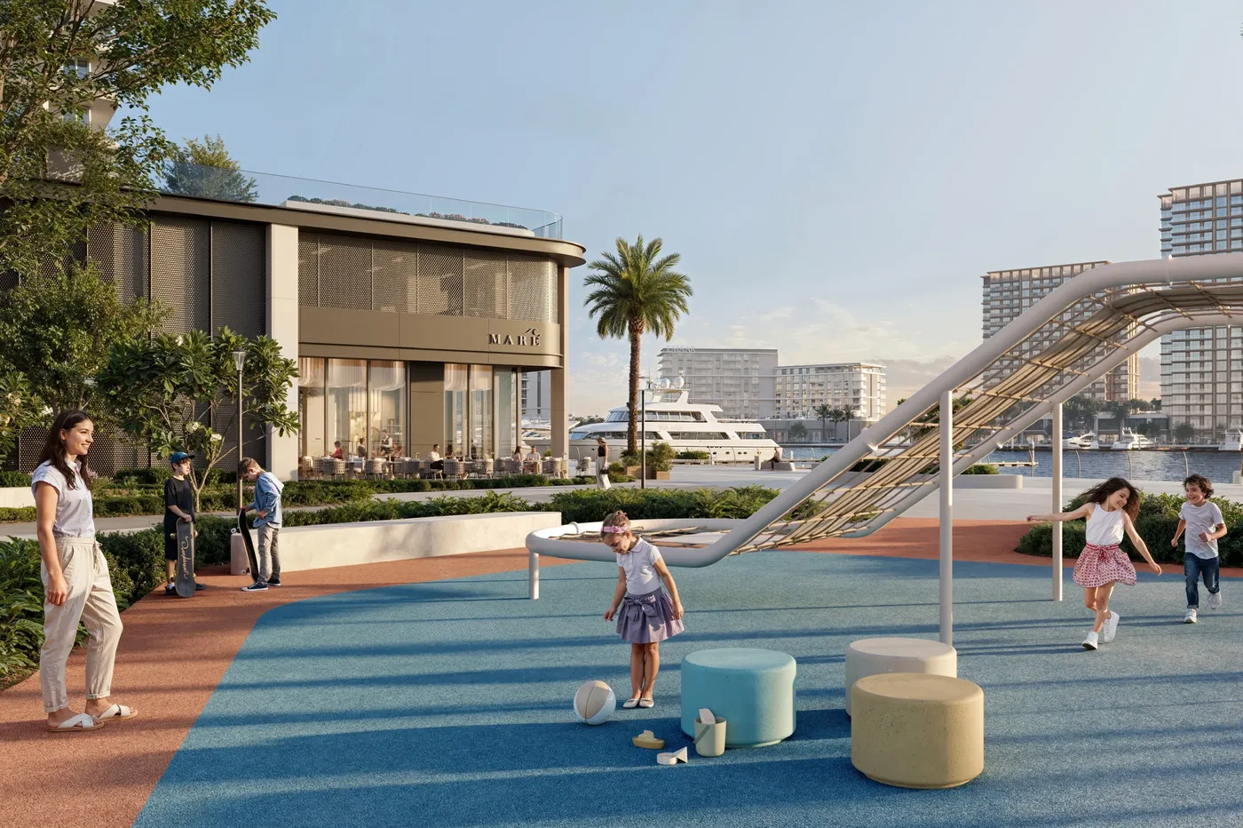Outdoor Kids’ Play Area amenity image at Fior 1