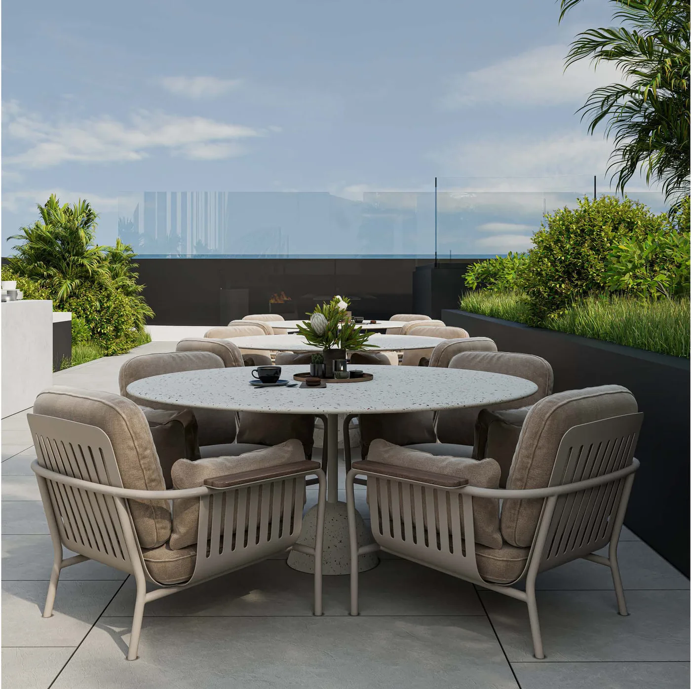 Cosmic Sitting amenity image at Floarea Oasis