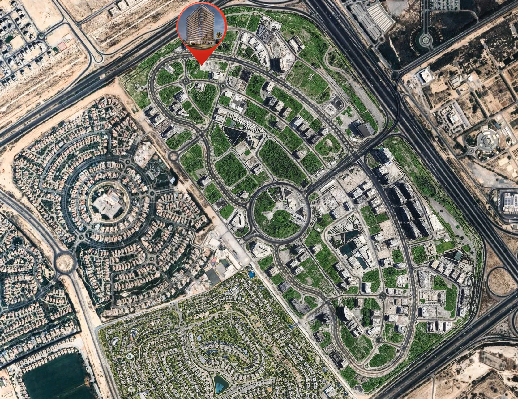 Mashriq Elite Floarea Oasis master plan