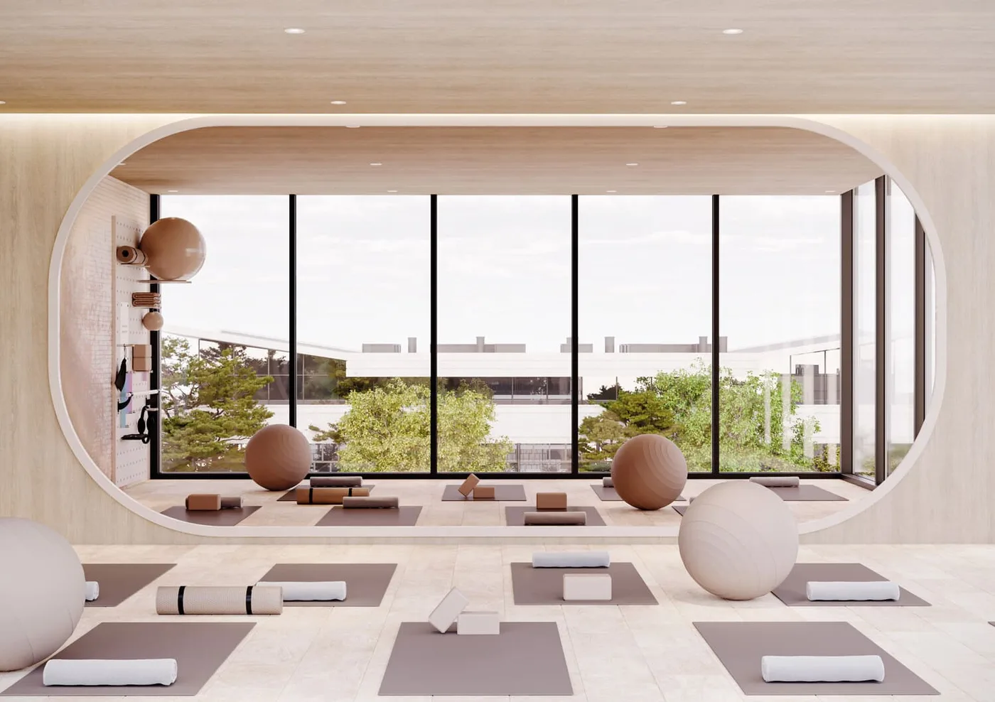 Yoga Studio amenity image at Floarea Residence