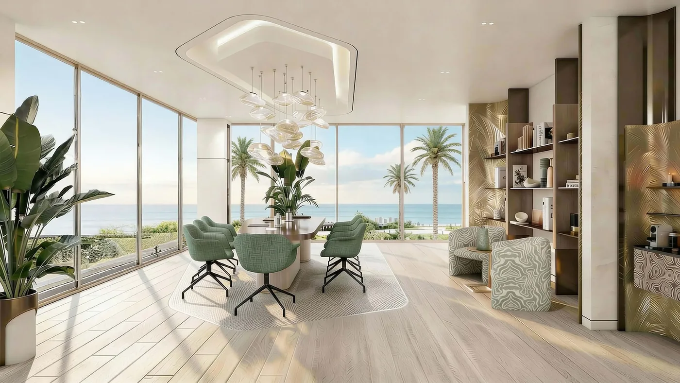 Business Center amenity image at Flora Bay Residences