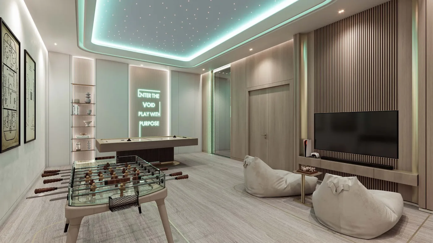 Games Room amenity image at Flora Bay Residences