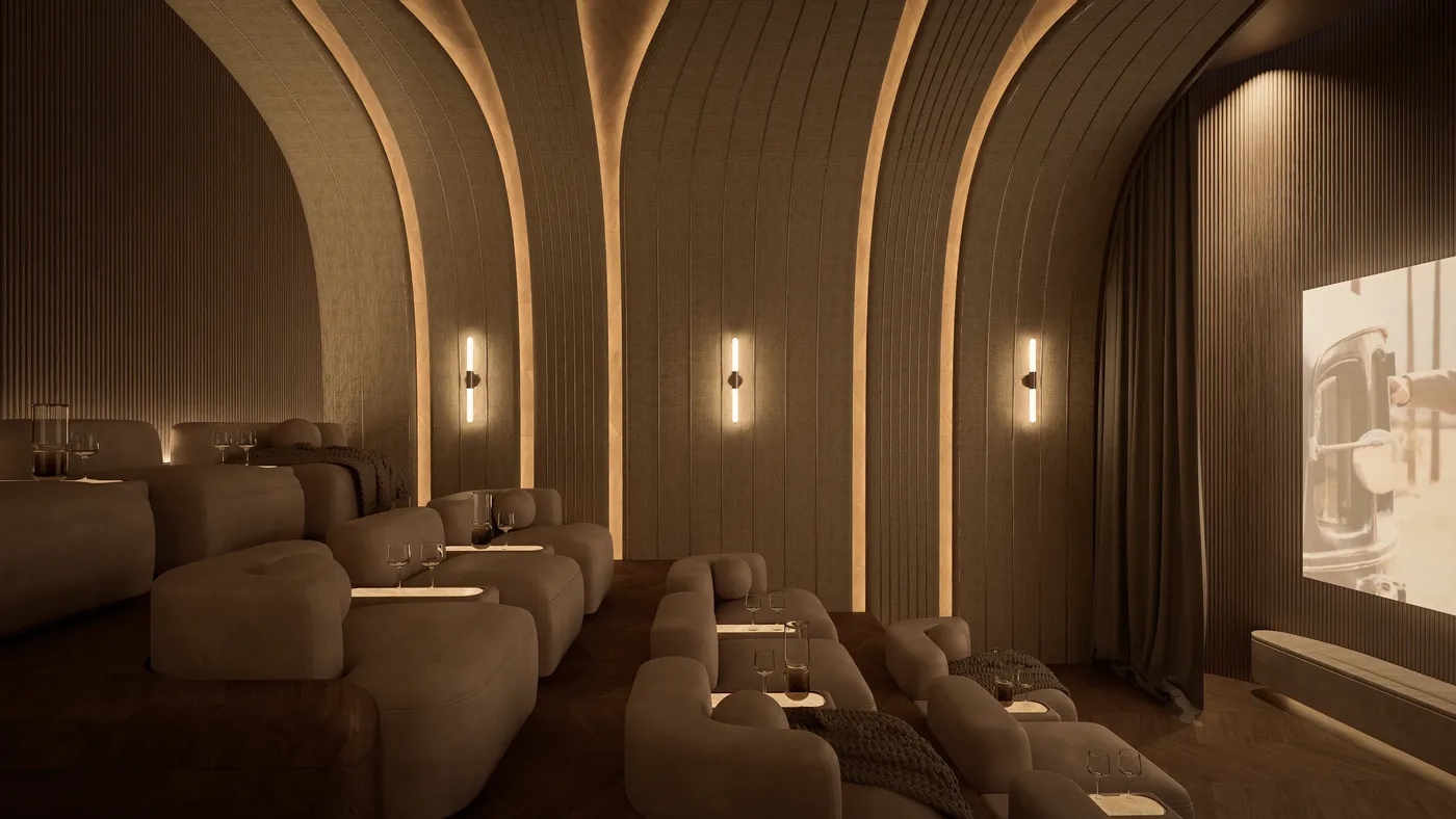 Cinema Room amenity image at Flow 25