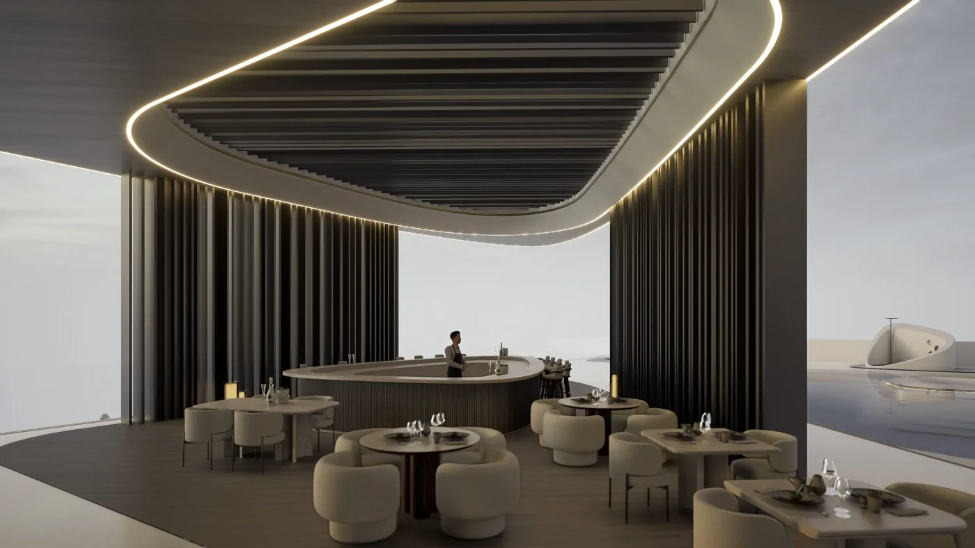 Terrace amenity image at Flow 25