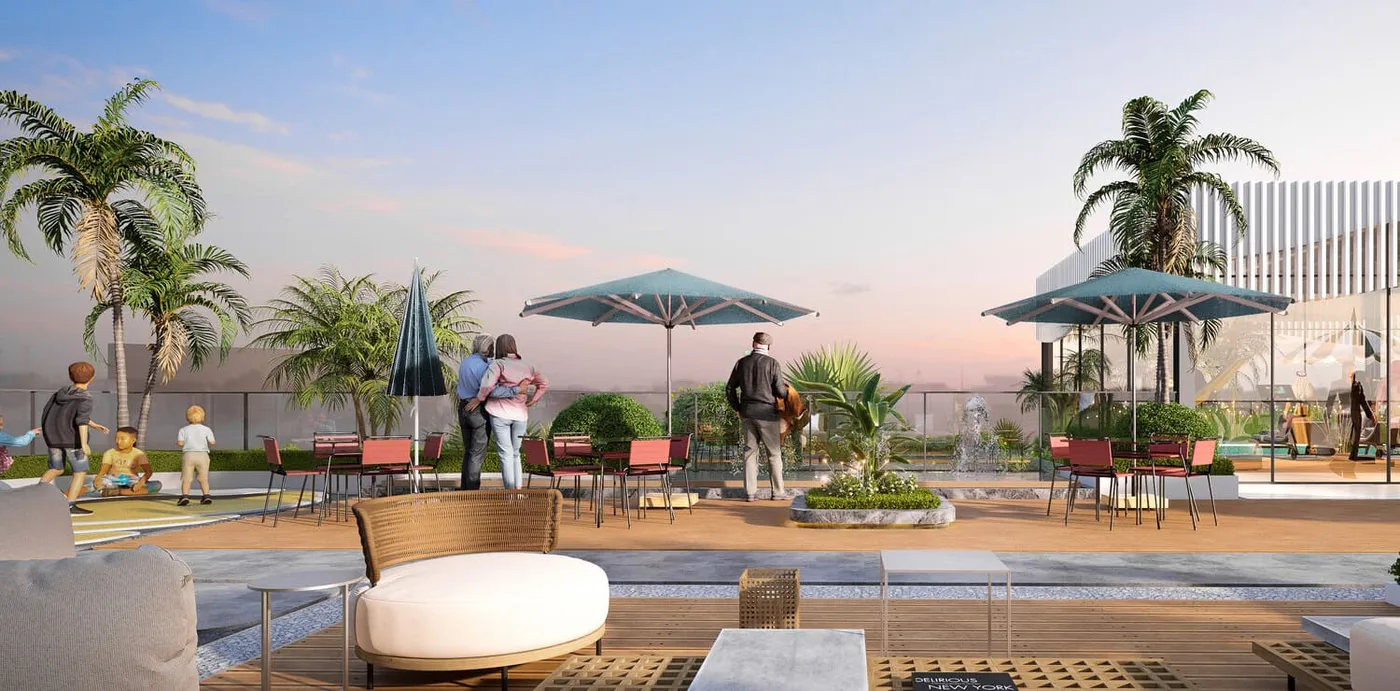 Lounge Area amenity image at Forest City 2