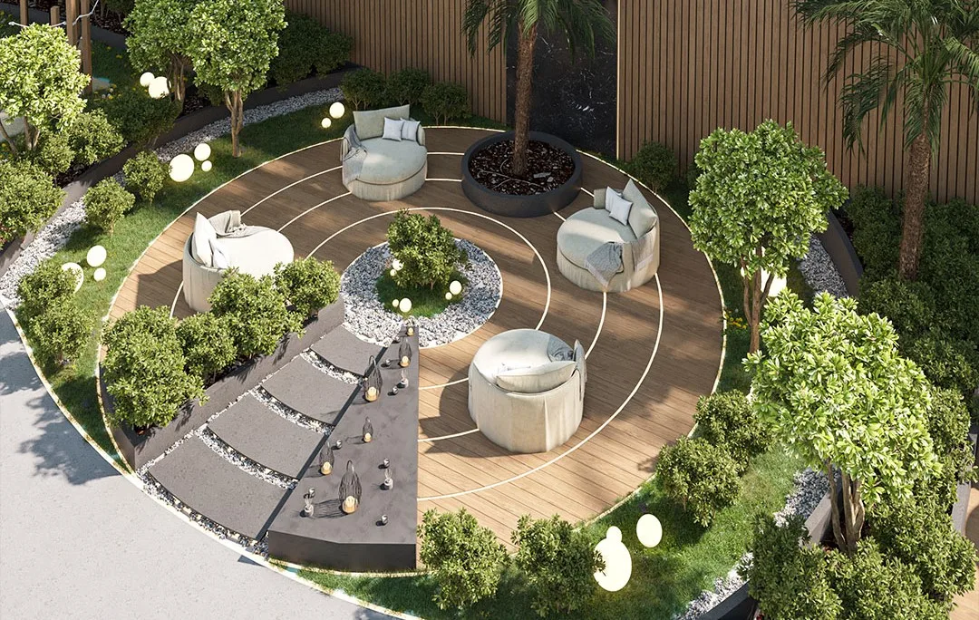 Zen Garden amenity image at Franck Muller Vanguard