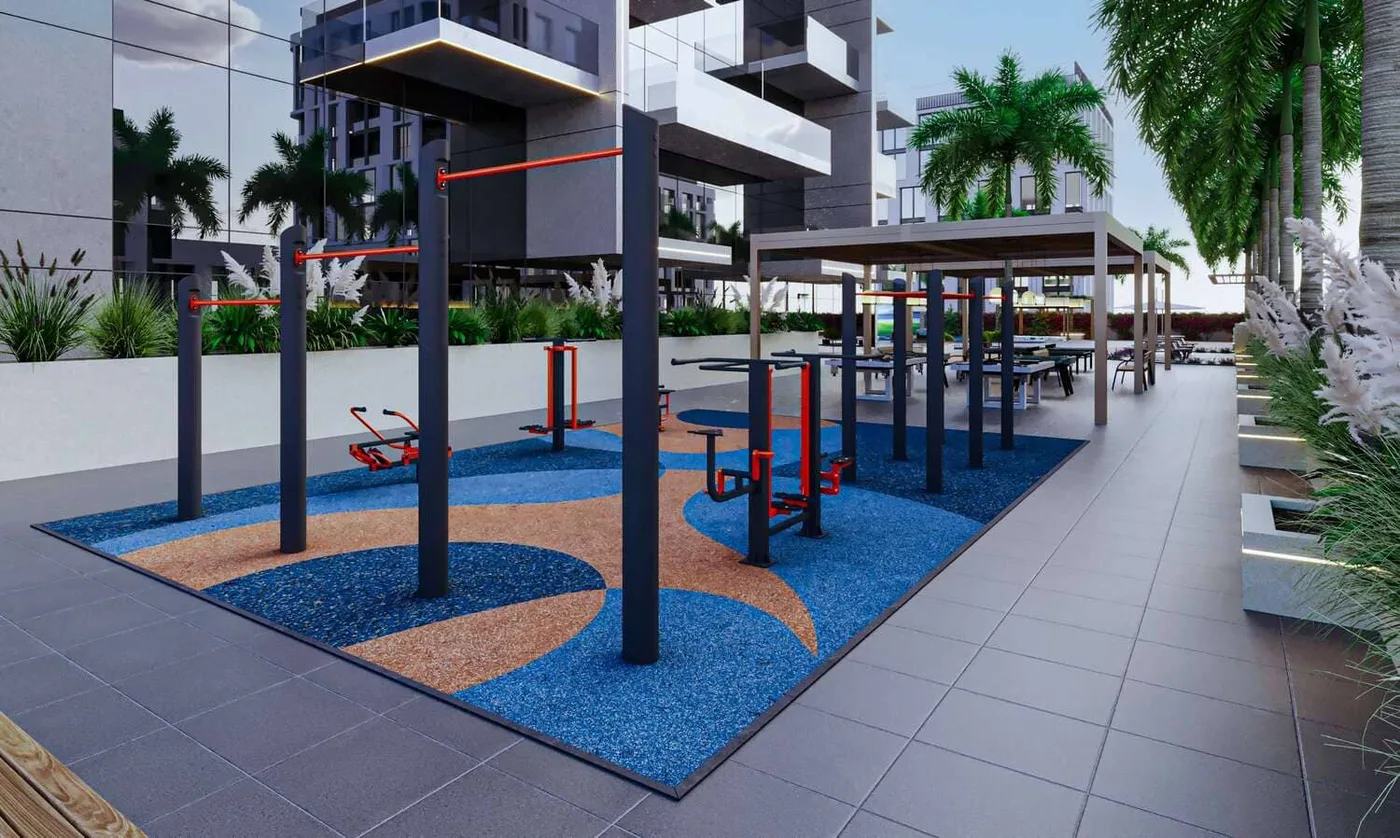 Outdoor Gym amenity image at Future Residence