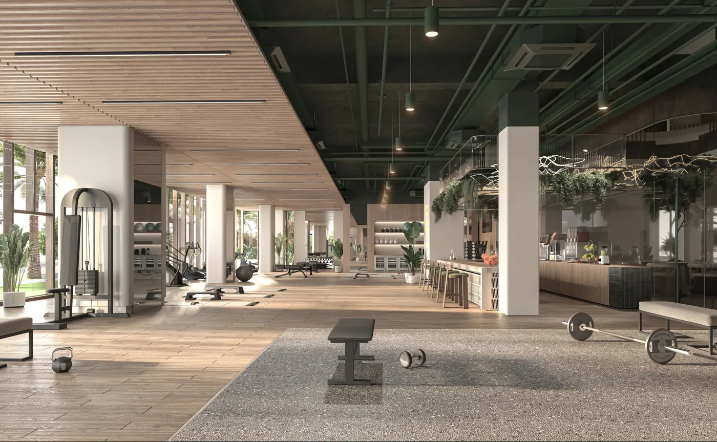 Gym amenity image at Gardenia Bay