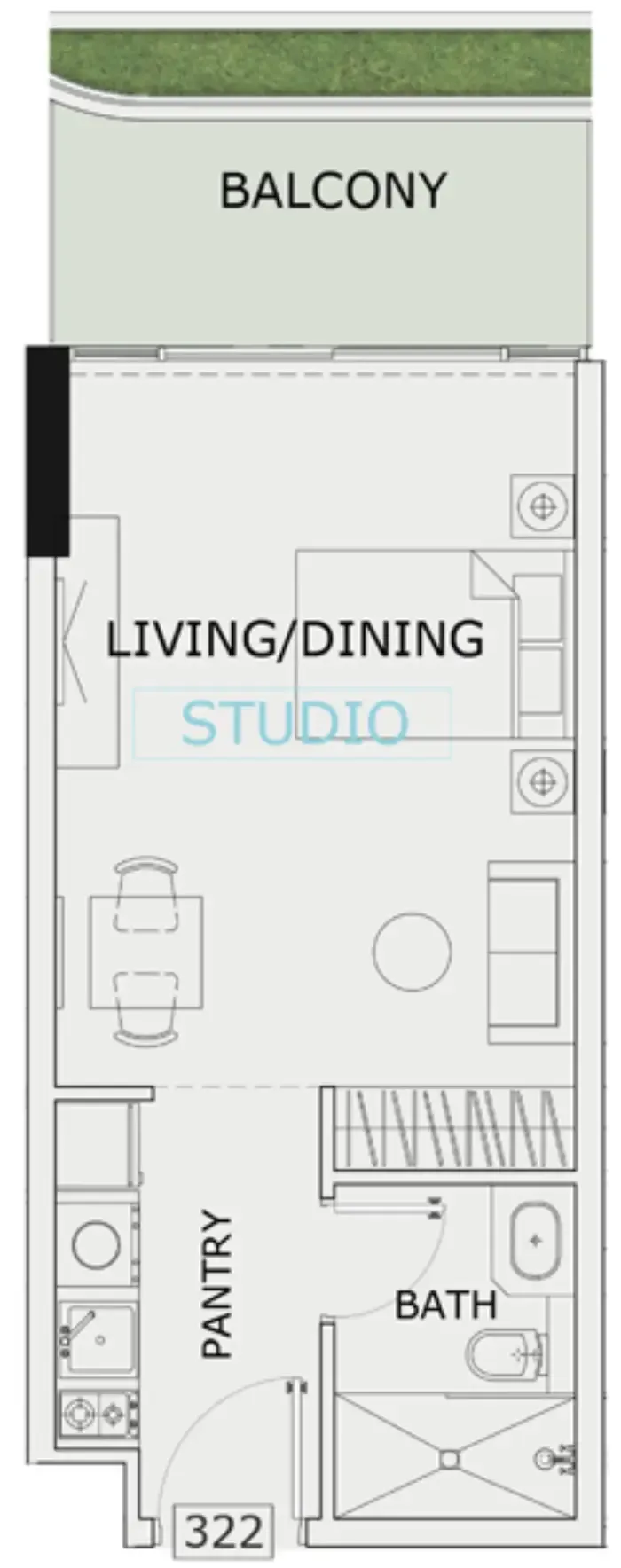 Iman Developers Gardens 2 floor plan