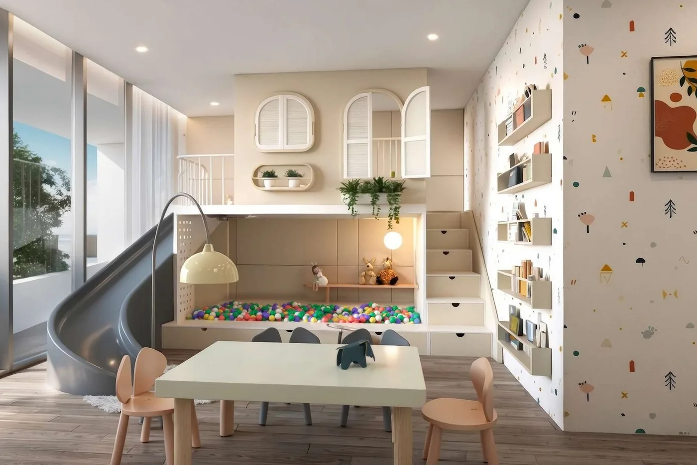 Kids Playground amenity image at Gharbi 2 Residences