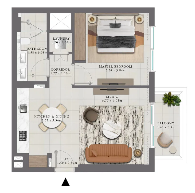 Emaar Golf Trails floor plan
