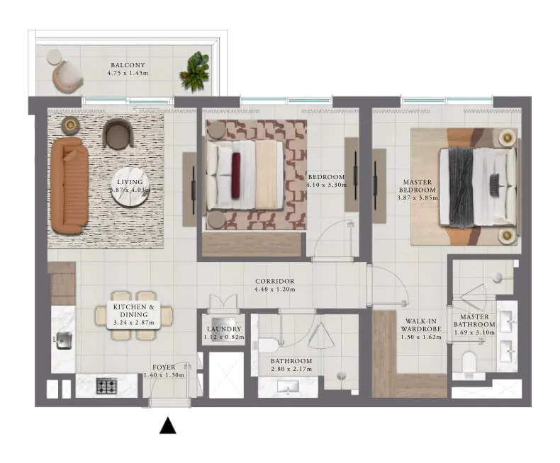 Emaar Golf Trails floor plan