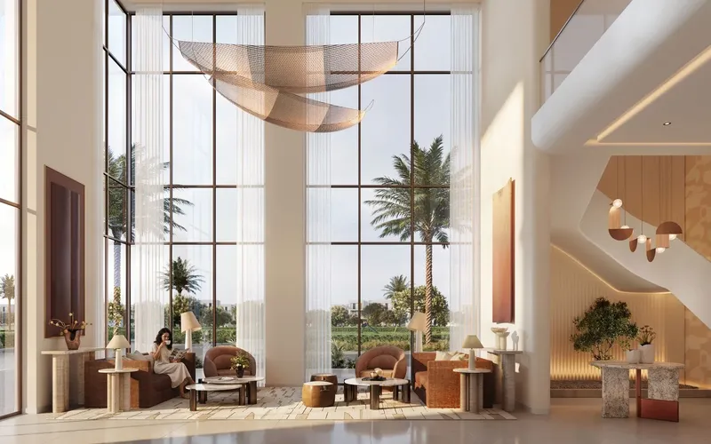 Lobby at Golf Trails in Emaar South Dubai