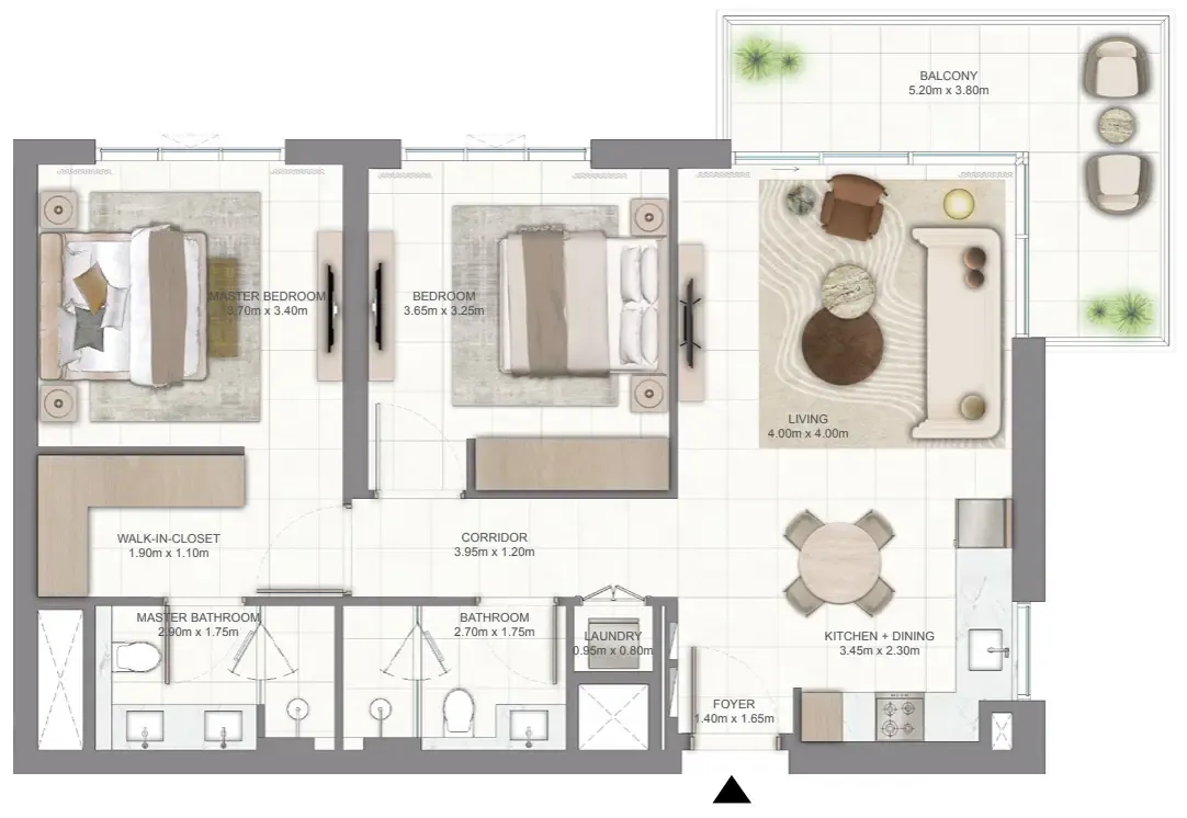 Emaar Golf Vale floor plan
