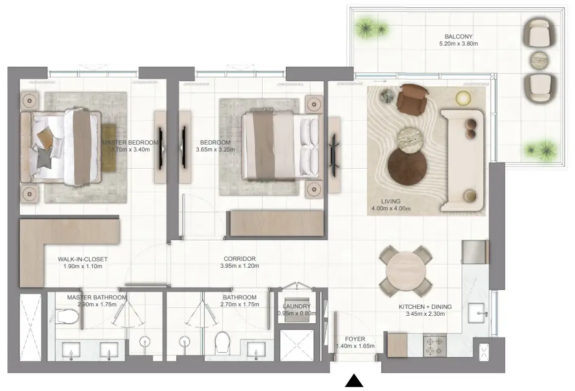Emaar Golf Vale floor plan