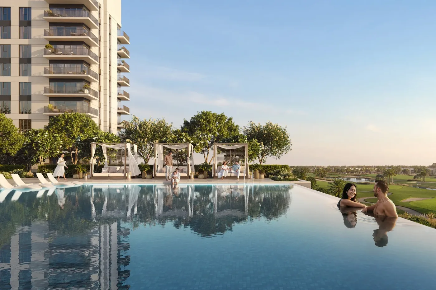 Infinity Pool amenity image at Golf Vale
