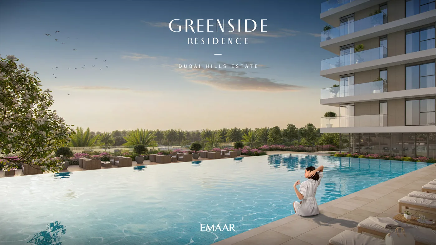 Infinity Pool & Pool Deck amenity image at Greenside Residence