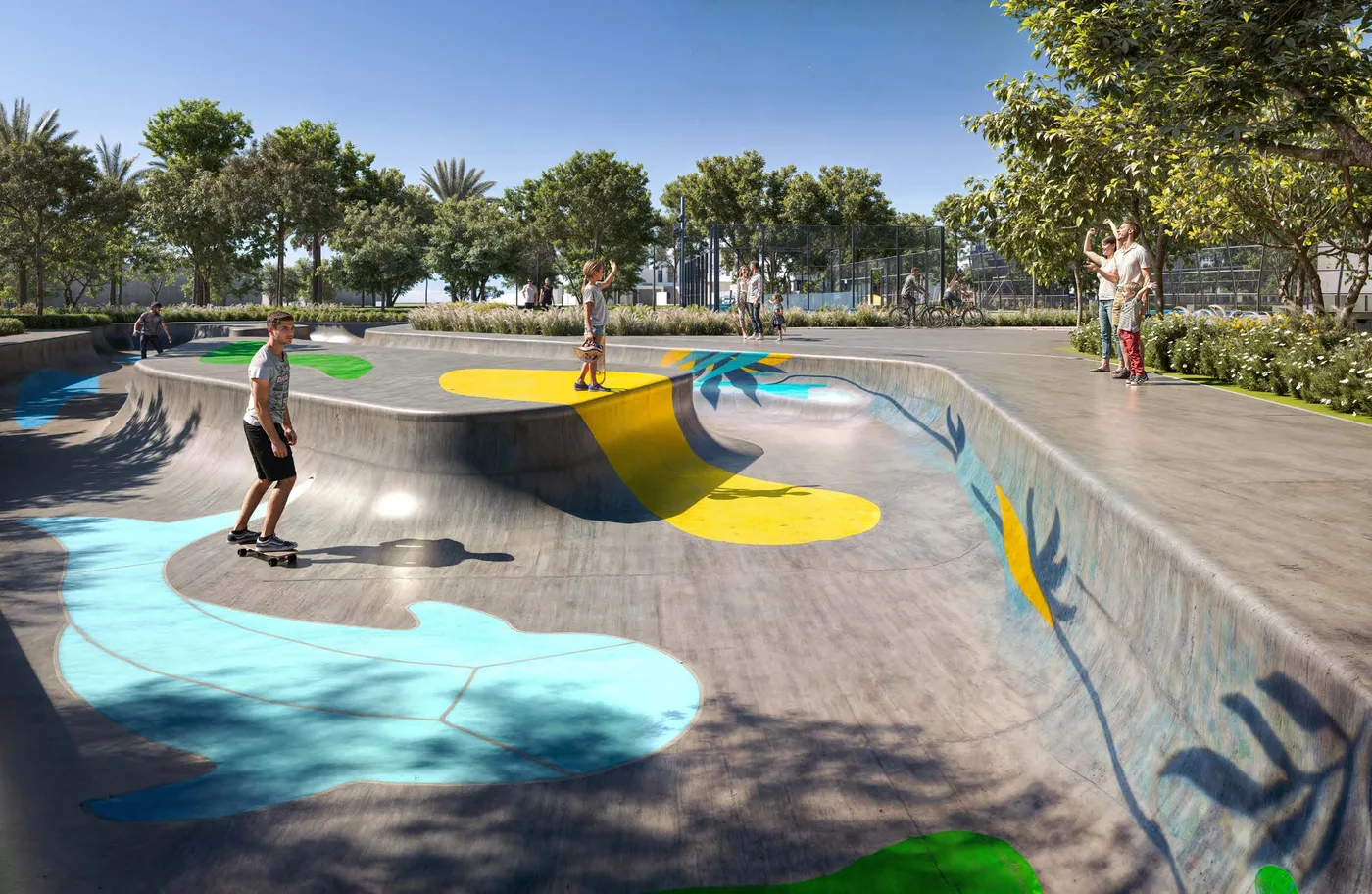 Skate Park amenity image at Greenway