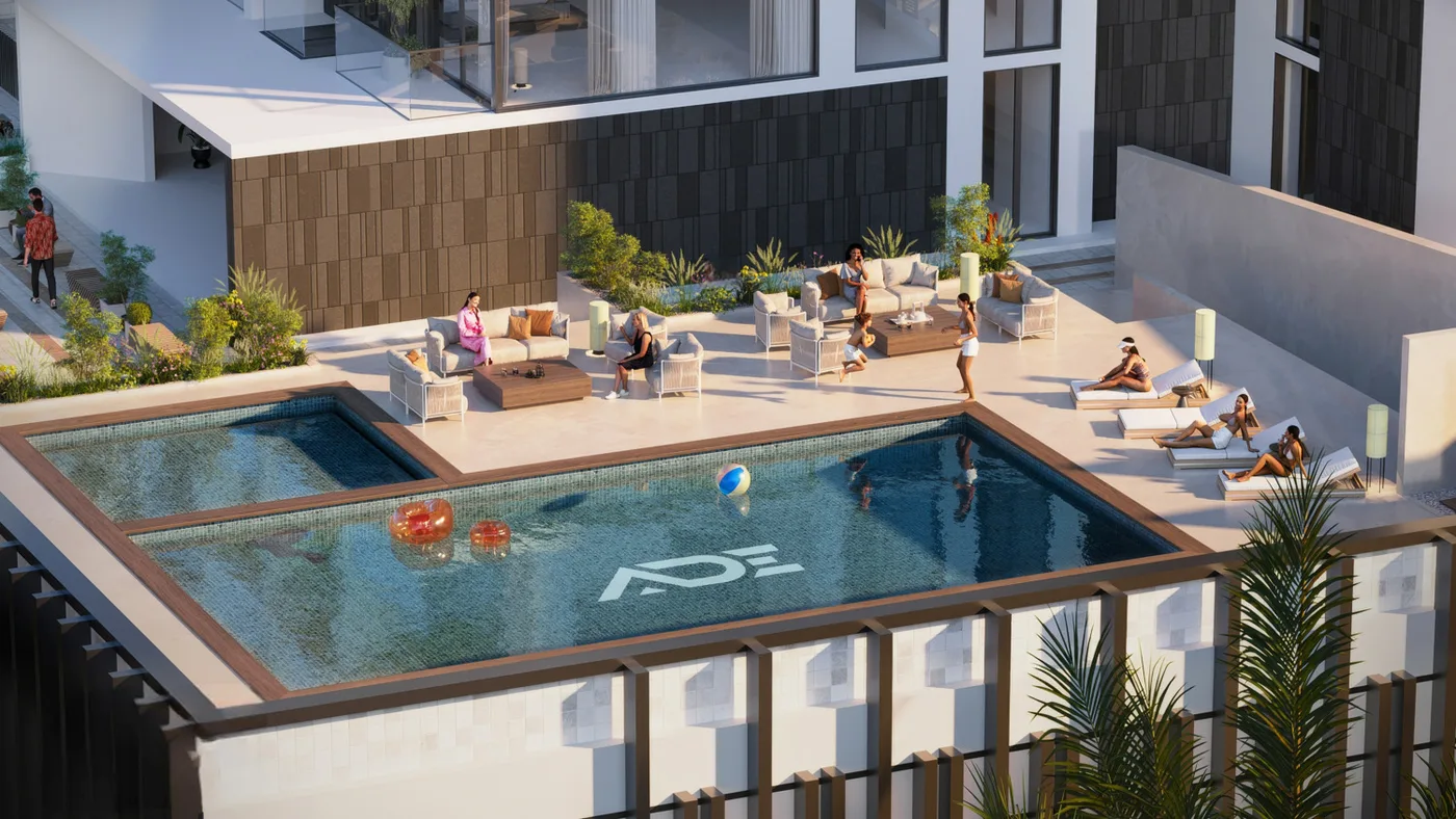 Outdoor Swimming Pool amenity image at Greygate Residences by ADE