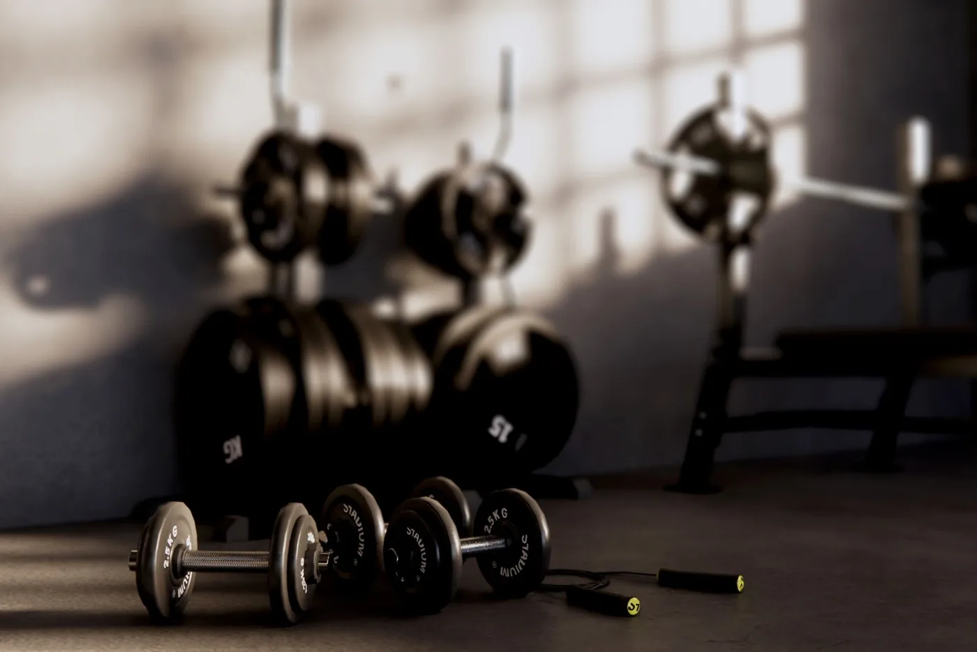 Gym amenity image at Gulfa Towers