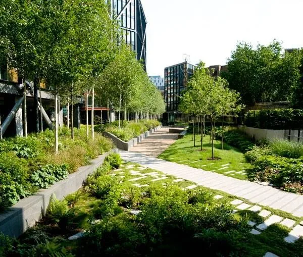 Landscape Garden amenity image at Gulfa Towers