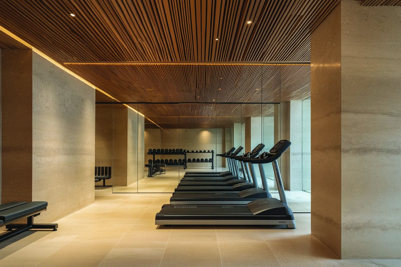 Gym & Health Club amenity image at Guzel Towers