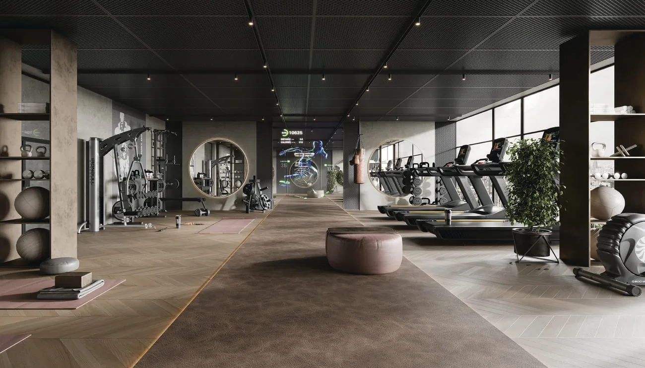 Gym amenity image at Havelock Residences