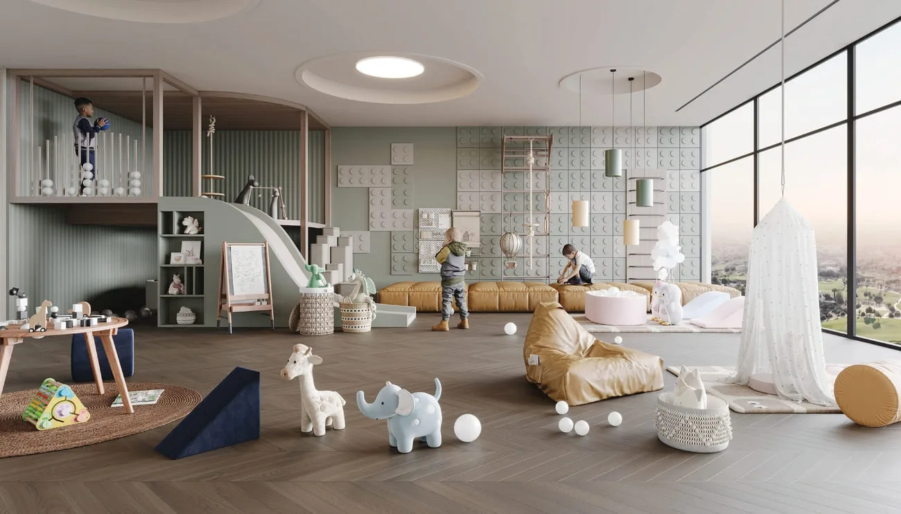 Outdoor & Indoor Kids Play Areas amenity image at Havelock Residences