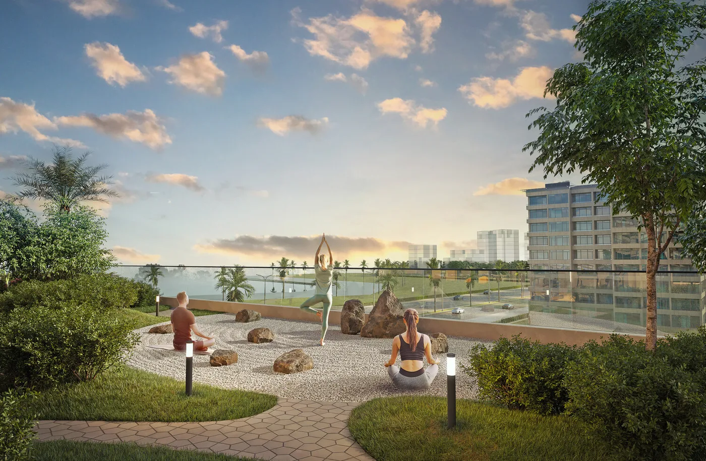 Zen Garden amenity image at Haven Bay