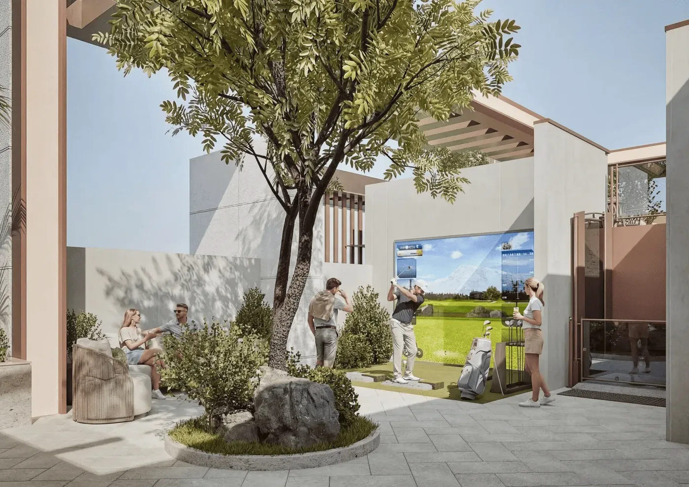 Golf Simulator amenity image at Havencia