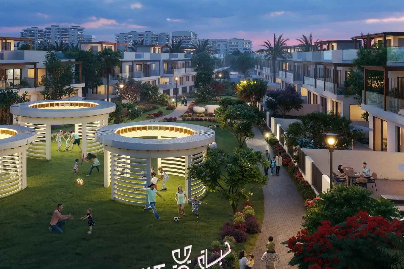 Community Gathering Spaces amenity image at Hayat 6