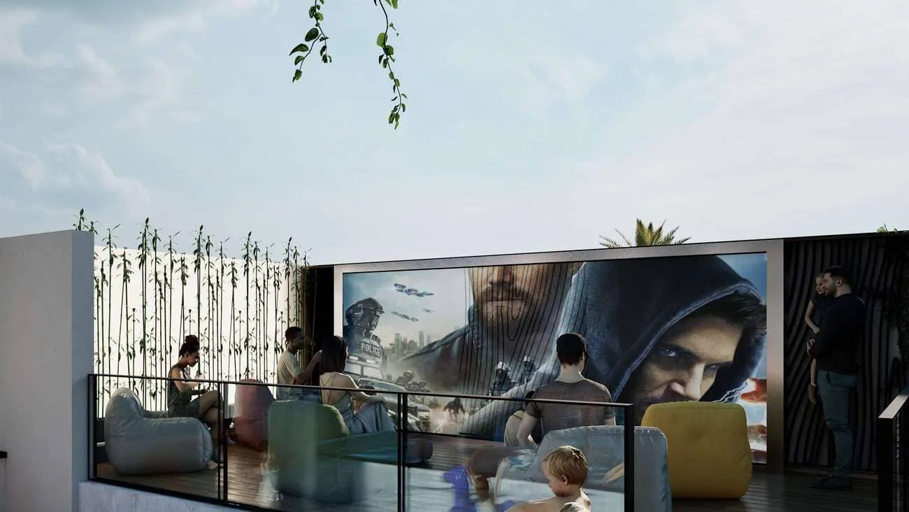 Outdoor Cinema amenity image at High Best Tower