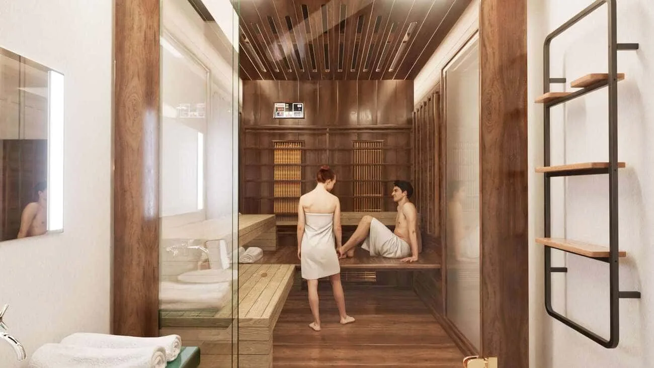 Sauna amenity image at High Best Tower
