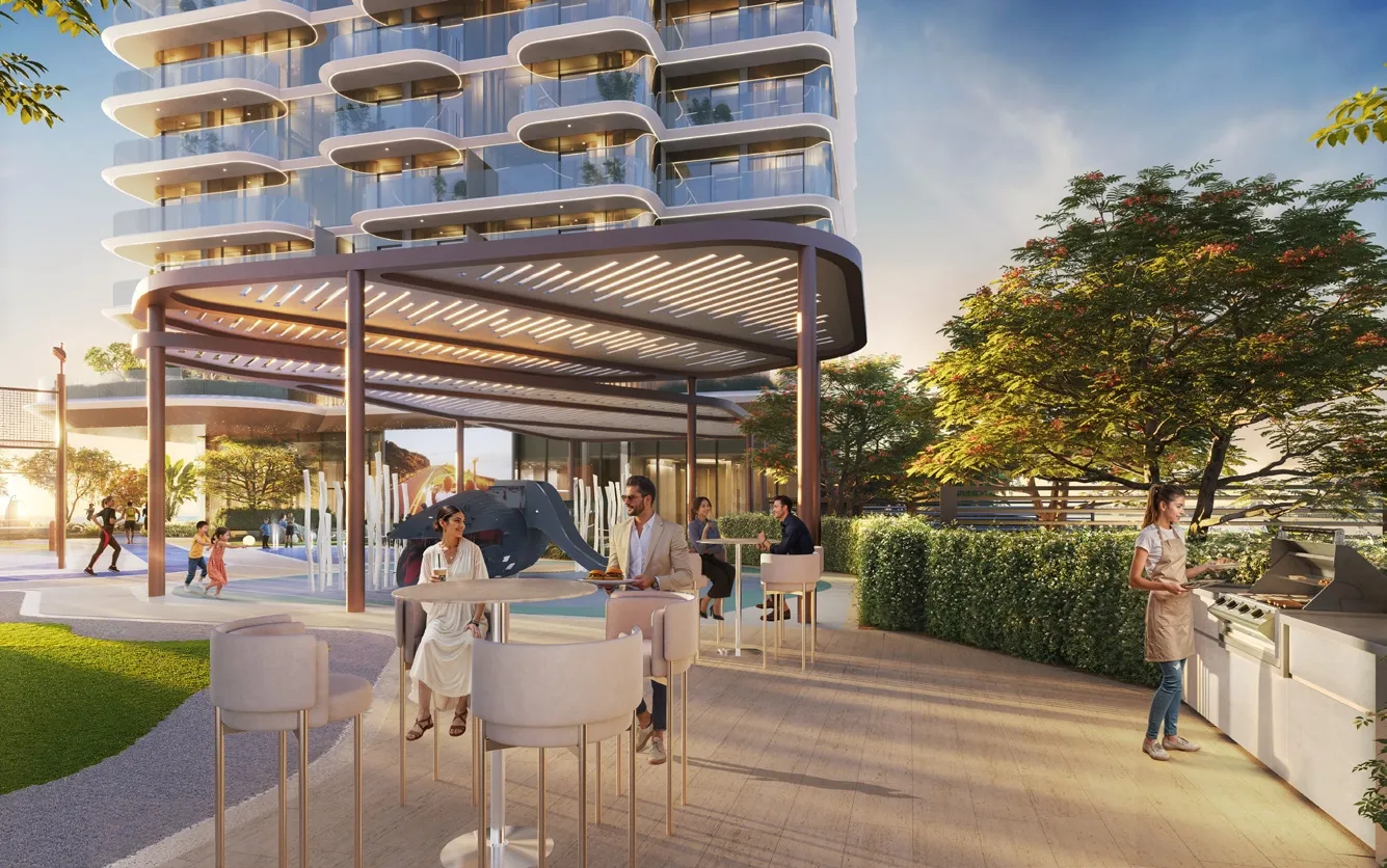 BBQ Deck amenity image at Hilton Residences