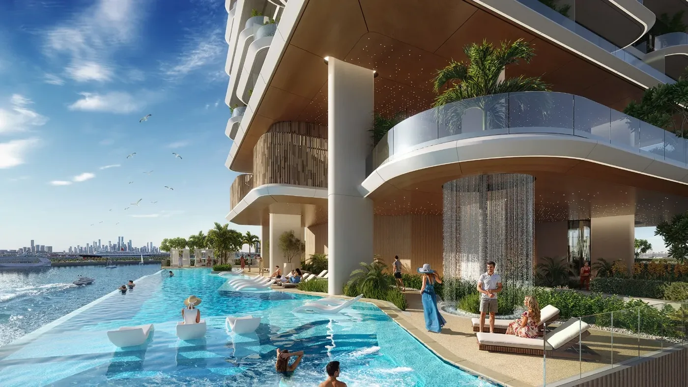 Horizon Edge Lagoon amenity image at Hilton Residences
