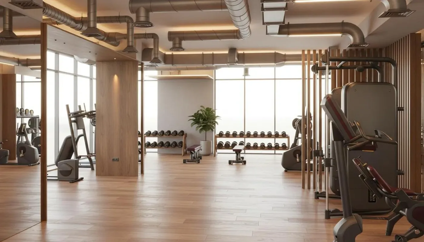 Gym amenity image at HOLM One