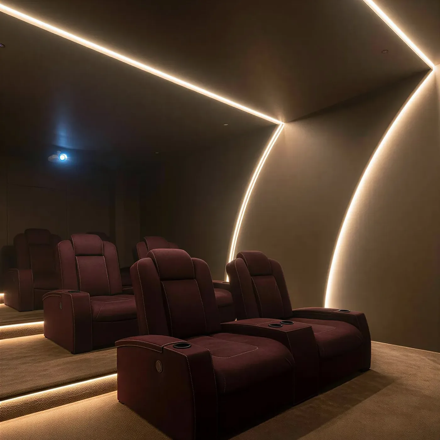 Indoor Cinema amenity image at HOLM One