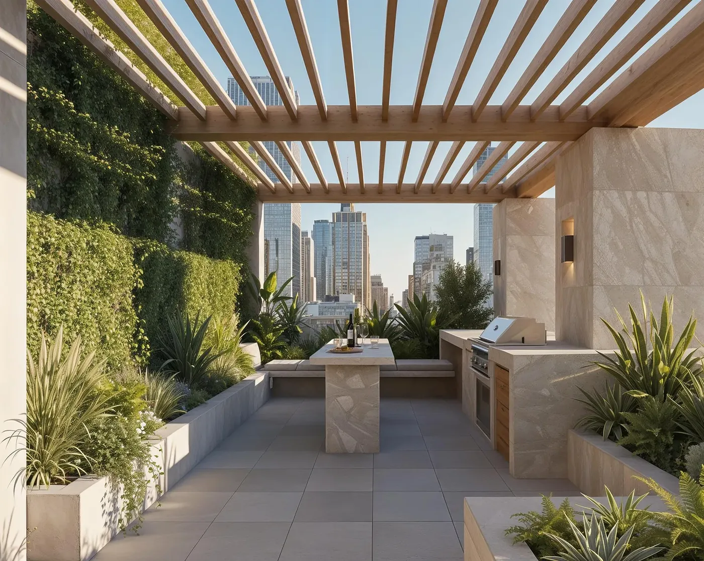 Rooftop Garden amenity image at HOLM One