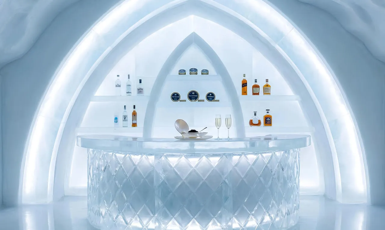Ice Caviar Lounge amenity image at Ice Beach