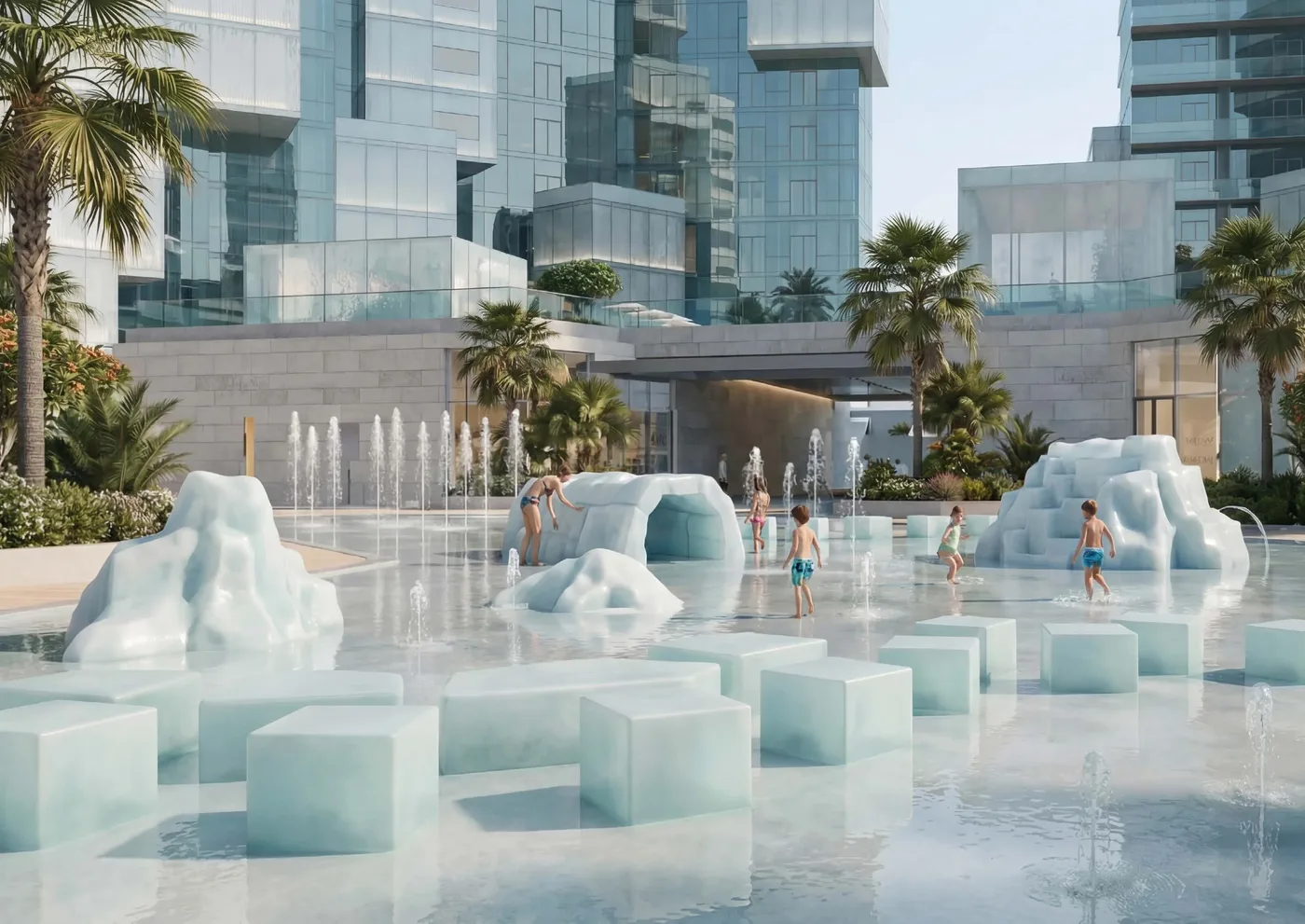 Splash Area amenity image at Ice Beach