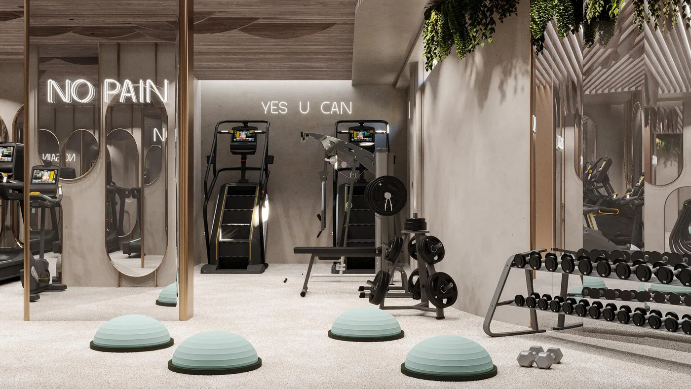 Fitness Studio amenity image at Iluka Residences