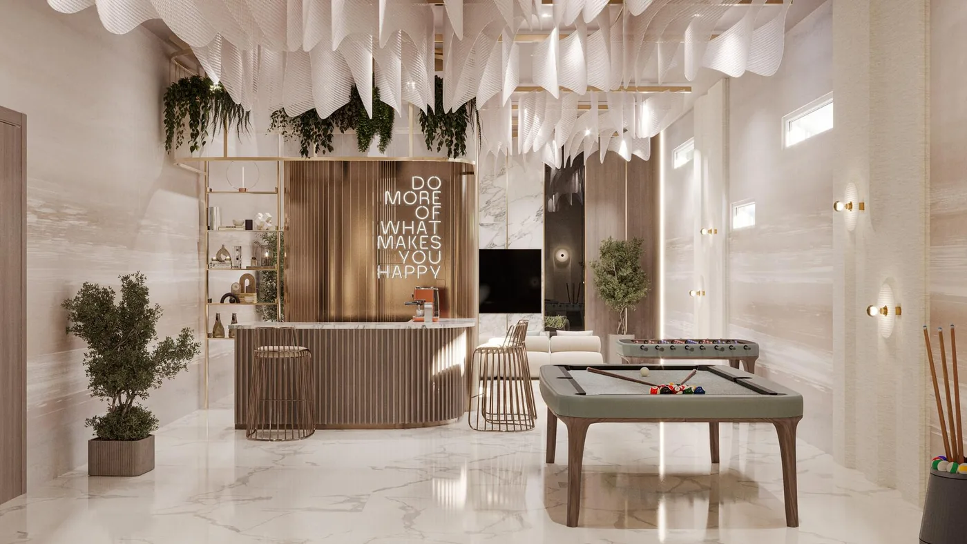 Gaming Facilities amenity image at Iluka Residences