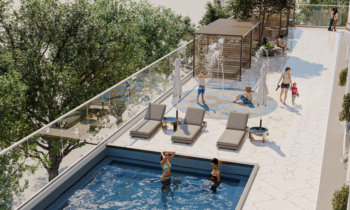 Splash Pads amenity image at Iluka Residences
