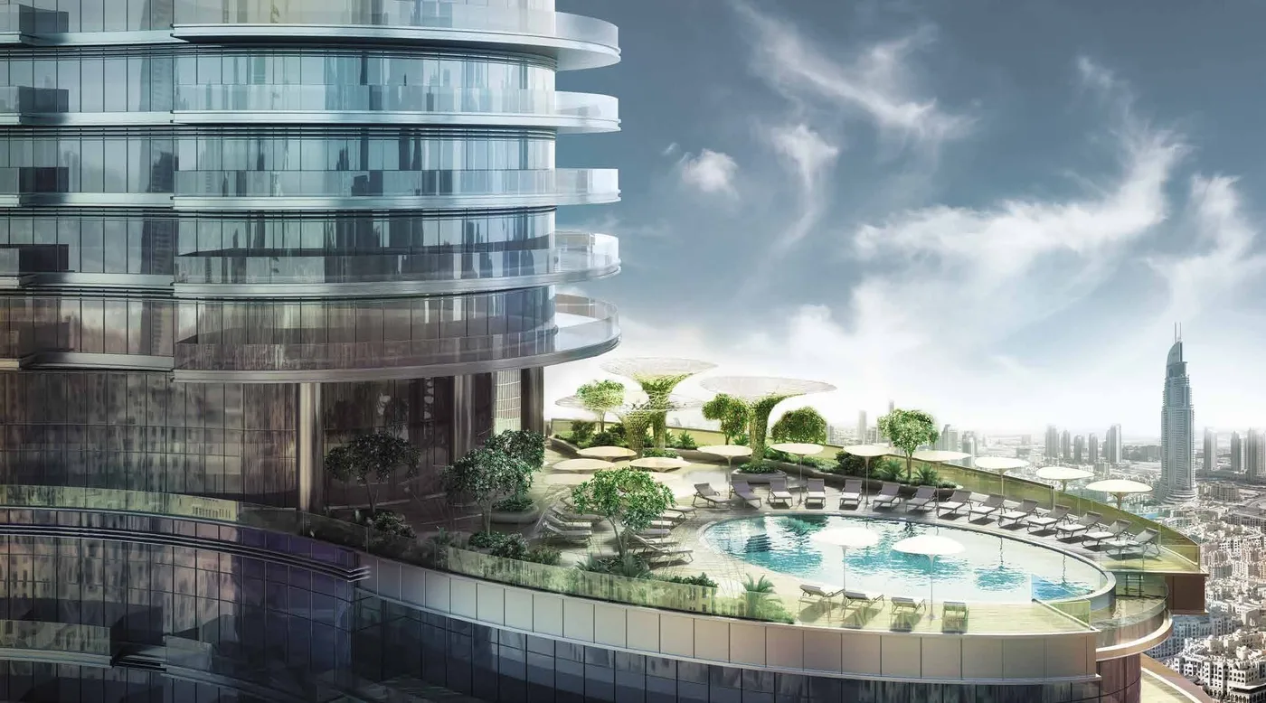 Infinity Pools On Level 9 And 26 amenity image at Imperial Avenue