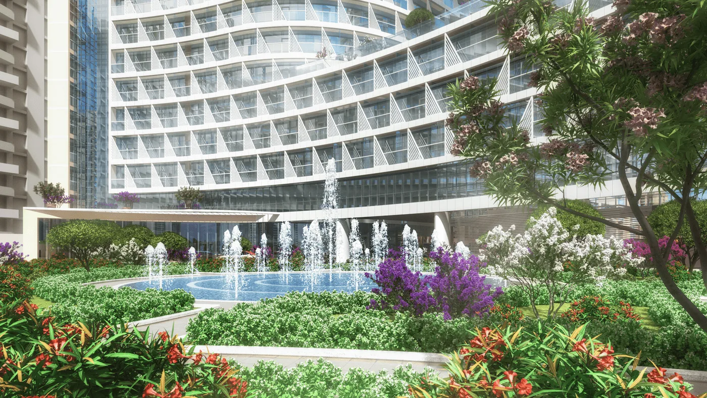 Landscaped Gardens amenity image at Infinity Tower